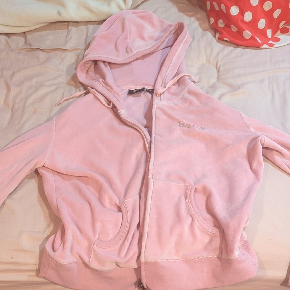 Bebe Pink Casual Jacket